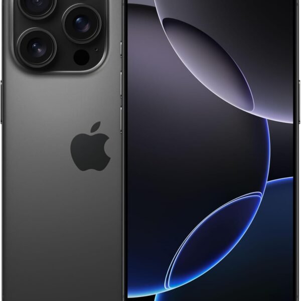 Apple iPhone 16 Pro (128 GB) - Black Titanium with Face ID